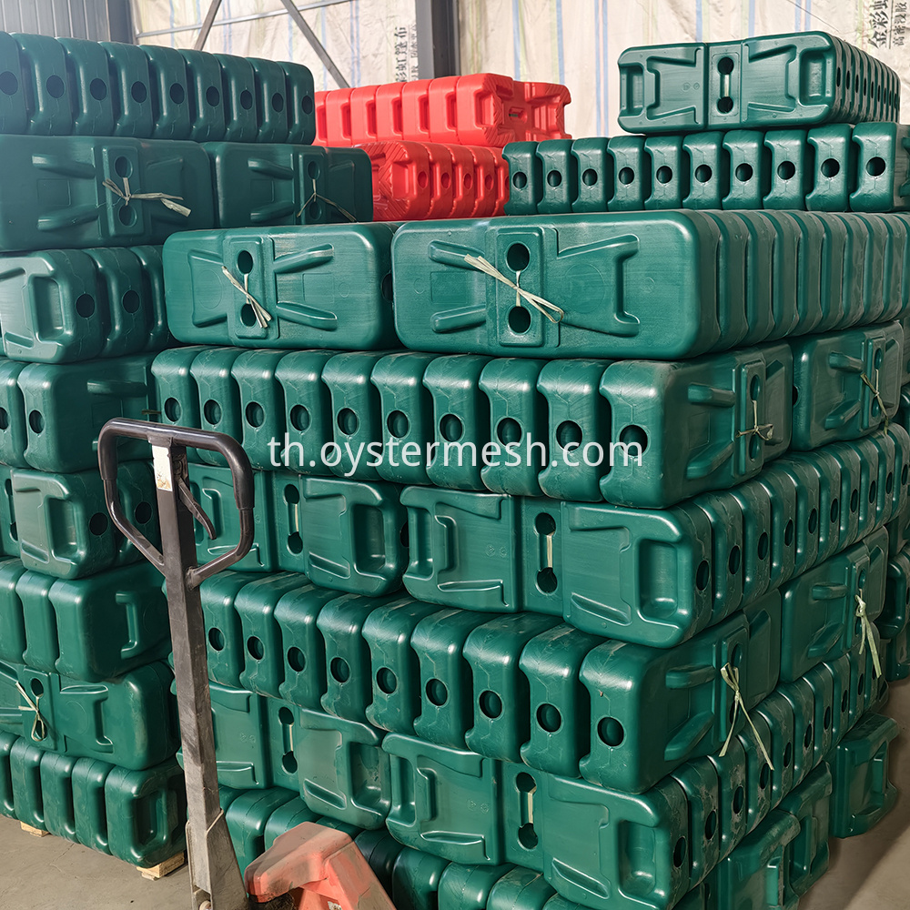 plastic fence base green (1)